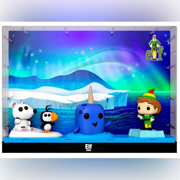 Funko Pop! Moment Deluxe: Elf - Narwhal Scene Vinyl Figures - Picture 2 of 3